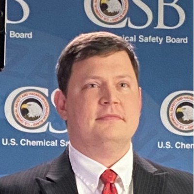 Drew Sahli - U.S. Chemical Safety & Hazard Investigation Board
