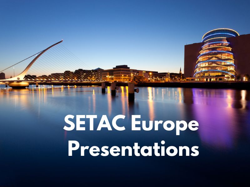 2023 SETAC Europe Presentations