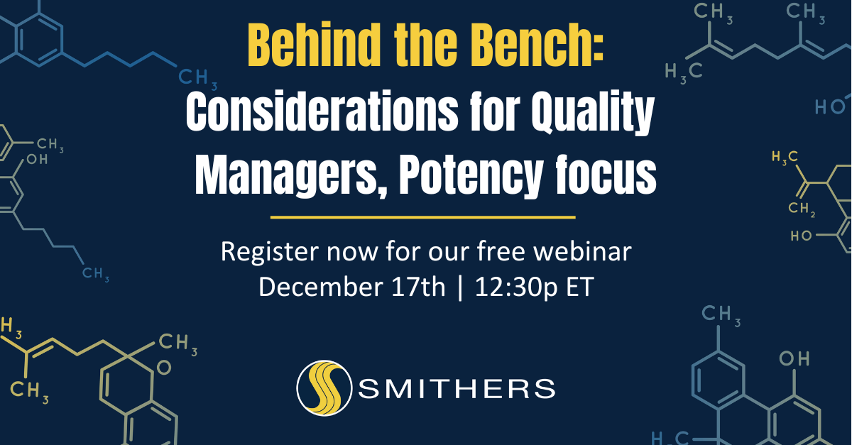 Behind the Bench: Considerations for Quality Auditors, Potency Focus