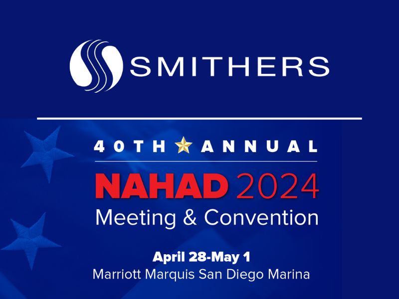 Smithers to Sponsor 40th Annual NAHAD Convention