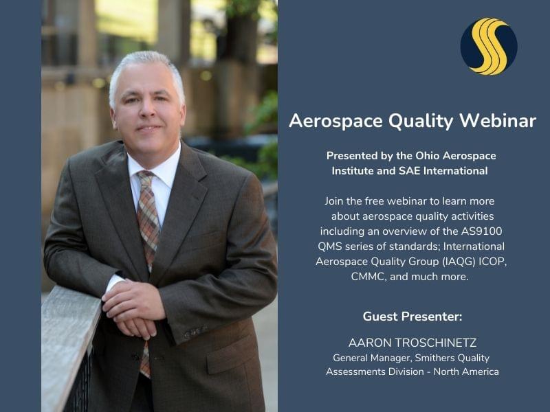 Webinar: Aerospace Quality Webinar 