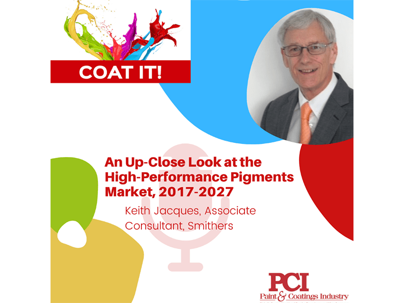 Podcast: Keith Jacques discusses the challenges facing the high-performance pigments industry