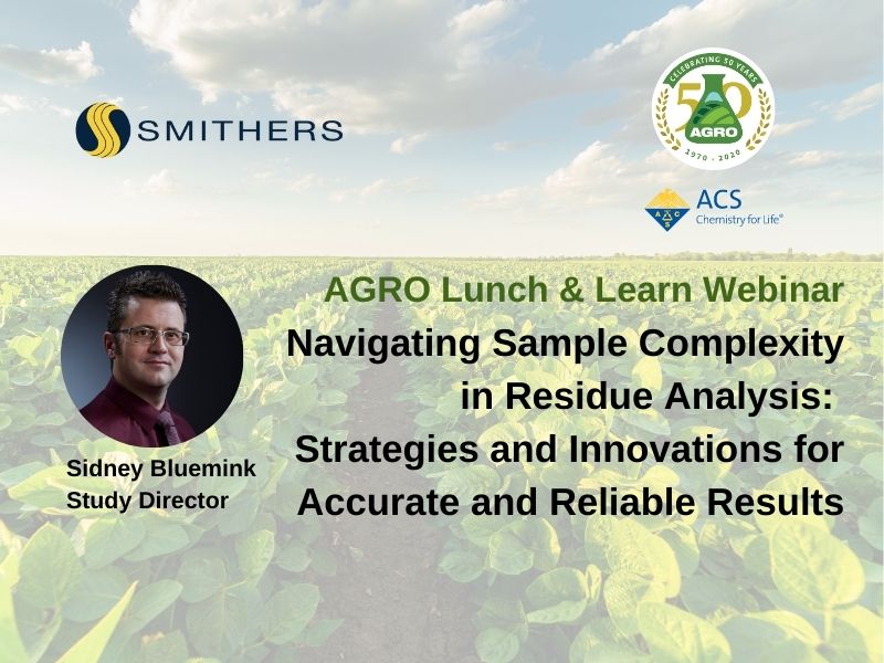 Webinar: Navigating Sample Complexity in Residue Analysis