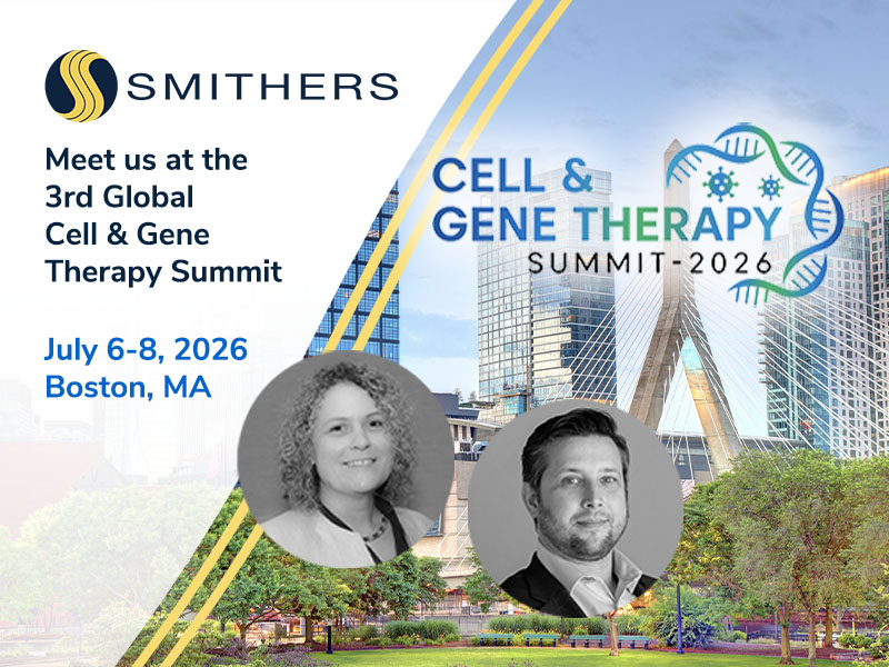 Smithers Pharmaceutical Development Services to Present at the 3rd Global Cell & Gene Therapy Summit