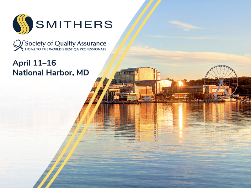 Smithers Pharmaceutical Development Services at the 42nd SQA Annual Meeting and Quality College